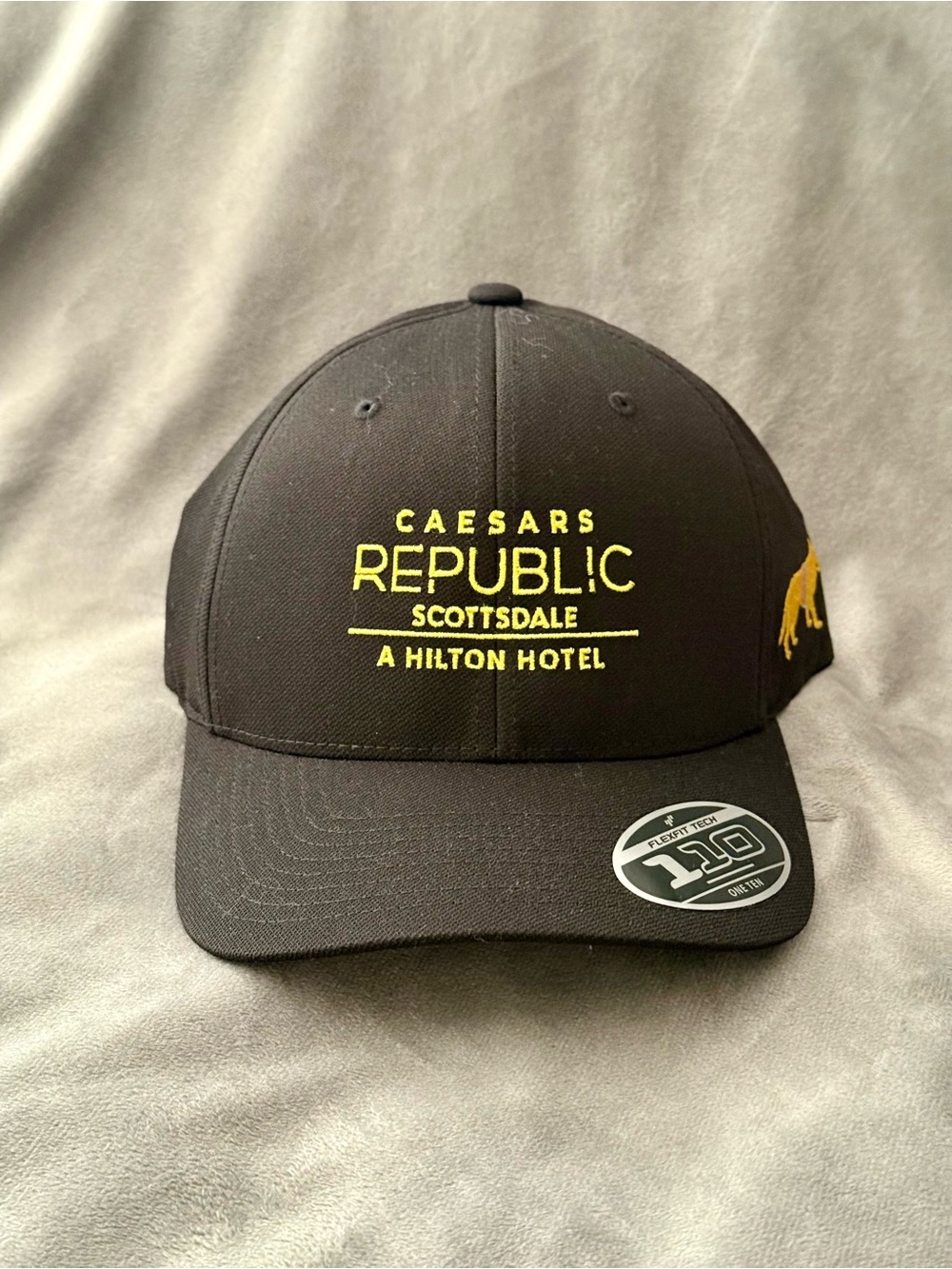 Caesars Republic Scottsdale Arizona Hilton Black & Yellow Cap